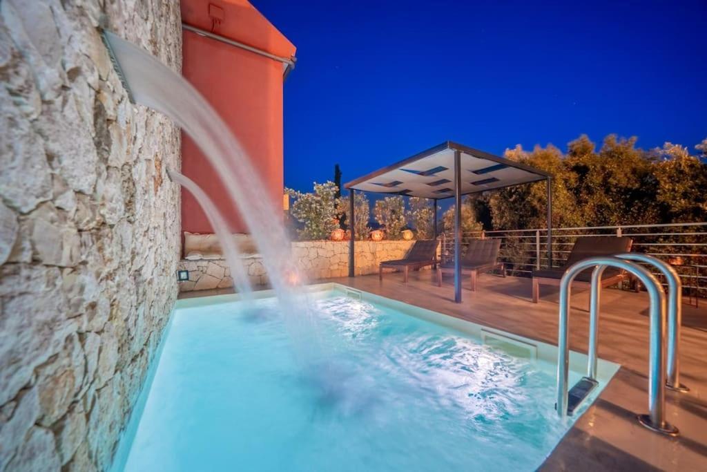 Villa Elisabeth Sea View Private Pool Fiskardo Kefalonia Katsaráta Exterior foto