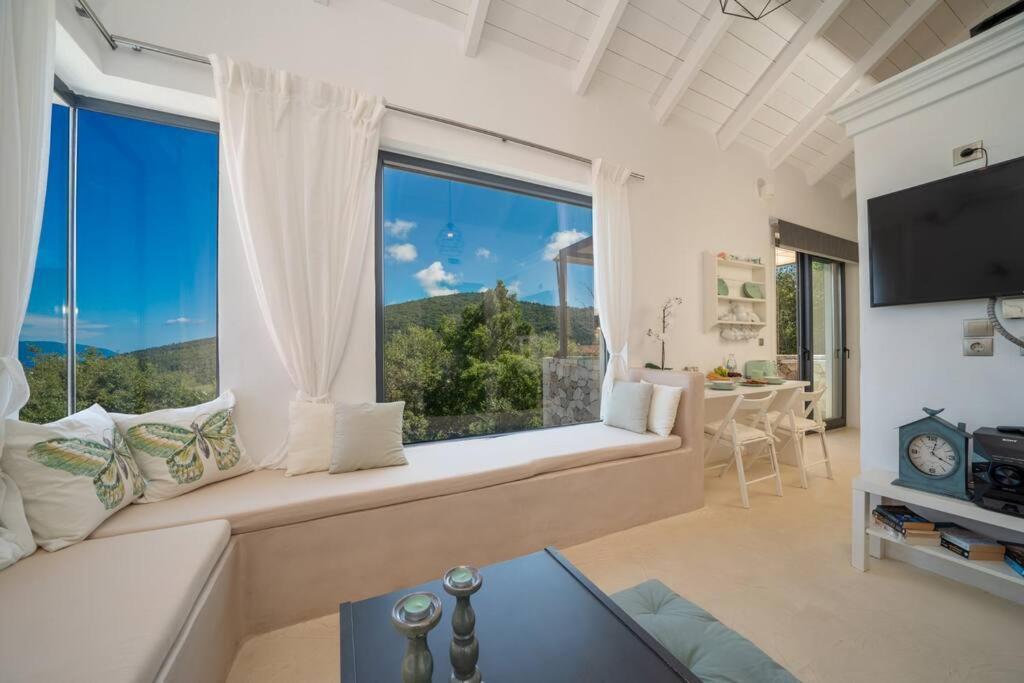 Villa Elisabeth Sea View Private Pool Fiskardo Kefalonia Katsaráta Exterior foto